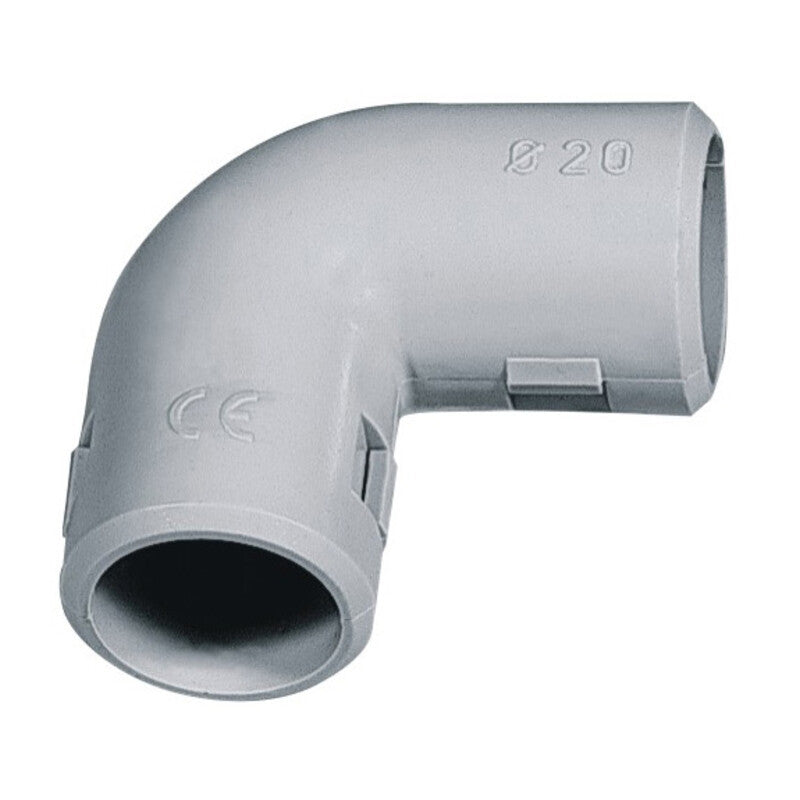 EC CURVA 90 ISPEZIONABILE REVERSIB D 20 MM DA 2 PZ- ELETTROCANALI- 1,0 confezione