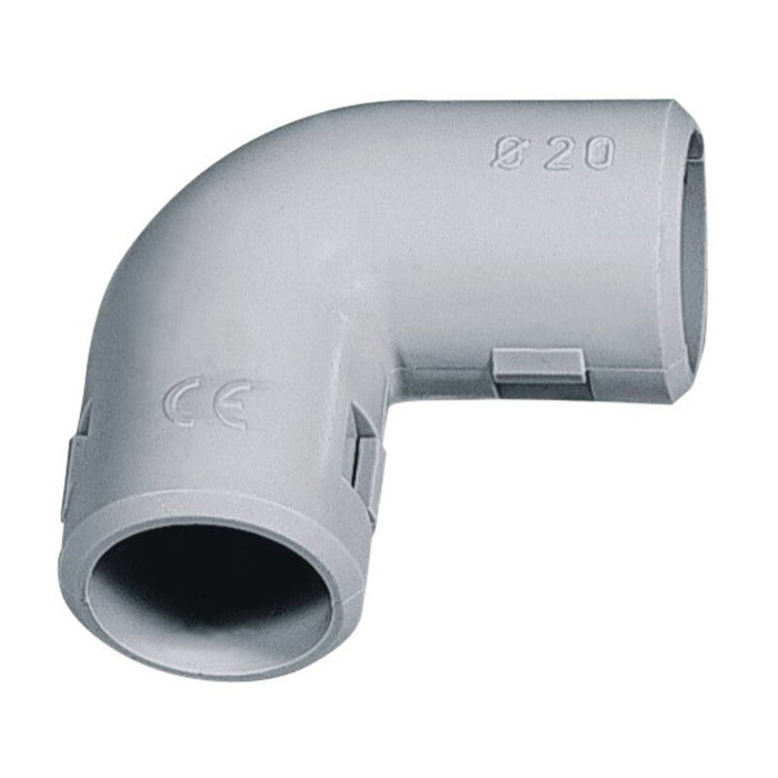 EC CURVA 90 ISPEZIONABILE REVERSIB D 25 MM DA 2 PZ- ELETTROCANALI- 1,0 confezione