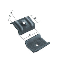 CAPPELLOTTO P/COIBENTATI ROSSO SIENA 46X27X10 MM- CX- 100,0 pz