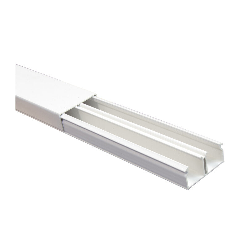 MINICANALINA C/COP FRONT 40X17 2 SCOM H 200 CM- ELECTRALINE 3PMARK- 1,0 pz