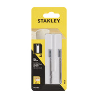 PIRANHA STANLEY STA21002 (X21043) 2 LAME LEGNO RETT.T/FINE ATT AD U- STANLEY- 1,0 confezione