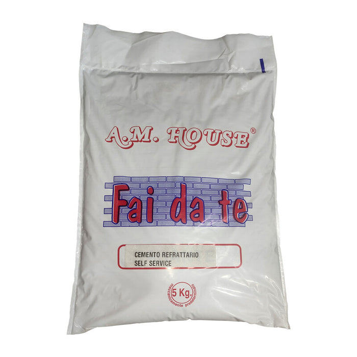 CEMENTO REFRATTARIO DA 5 KG SELF SERVICE- 4,0 pz