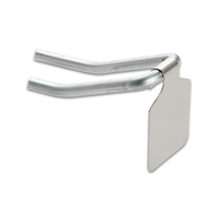 PORTAPREZZO METALLICO PER PANNELLI FORATI FIG 10- 50,0 pz