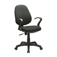 C POLTRONA A GAS C/BRACCIOLI OFFICE NERO- ARREDARE NO PROBLEM- 1,0 pz