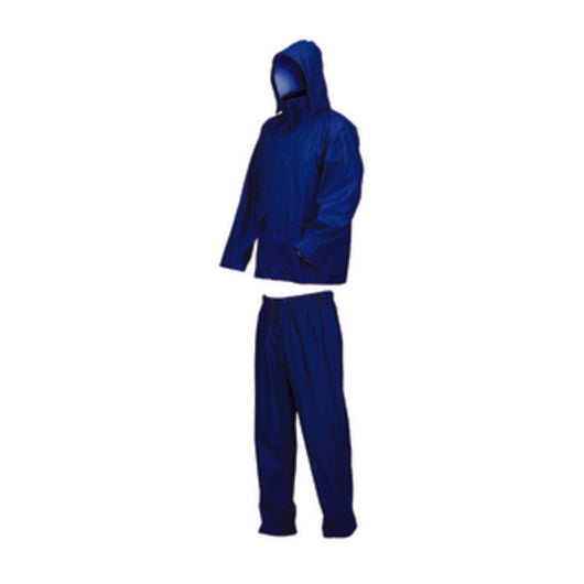COMPLETO IMPERMEABILE LLUVIA TG.   M BLU- INDUSTRIAL STARTER- 1,0 pz