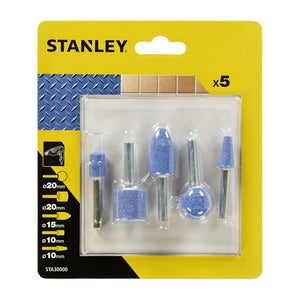 PIRANHA STANLEY STA30000 (X30000) 5 MOLE SMERIGLIO- STANLEY- 1,0 confezione