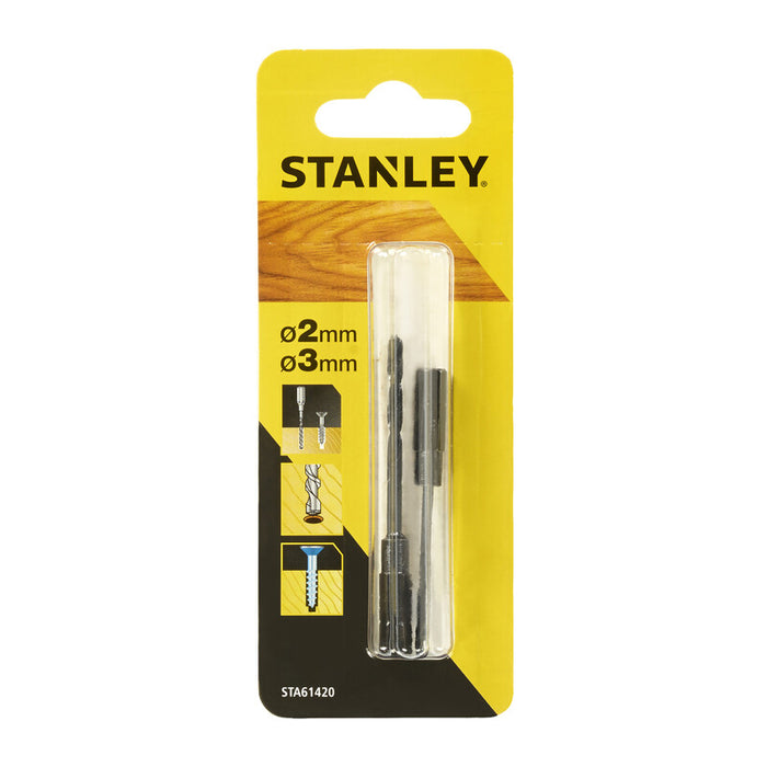 PIRANHA STANLEY STA61420 (X61420) 2 PUNTE INSERTO PILOTA- STANLEY- 1,0 pz