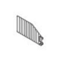 ZAF DIVISORIO IN FILO CROMATO H. 16X40- 1,0 pz