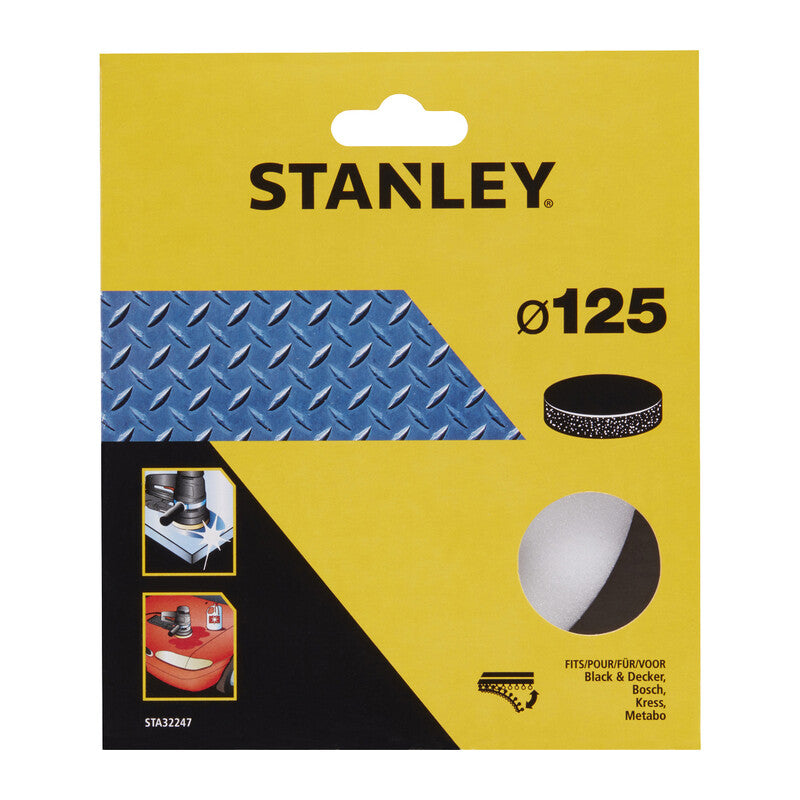 PIRANHA STANLEY STA32247 (X32247) TAMPONE PER ROTORBITALE D125- STANLEY- 1,0 pz