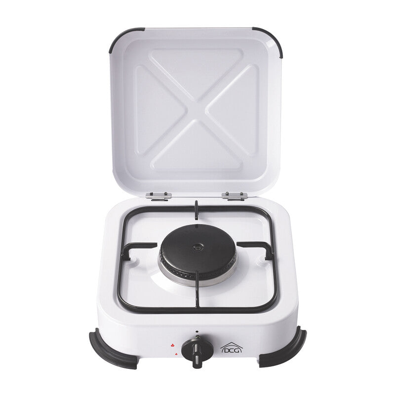 FORNELLO A GAS 1 FUOCO CON COPERCHIO 1,5 KW- 1,0 pz