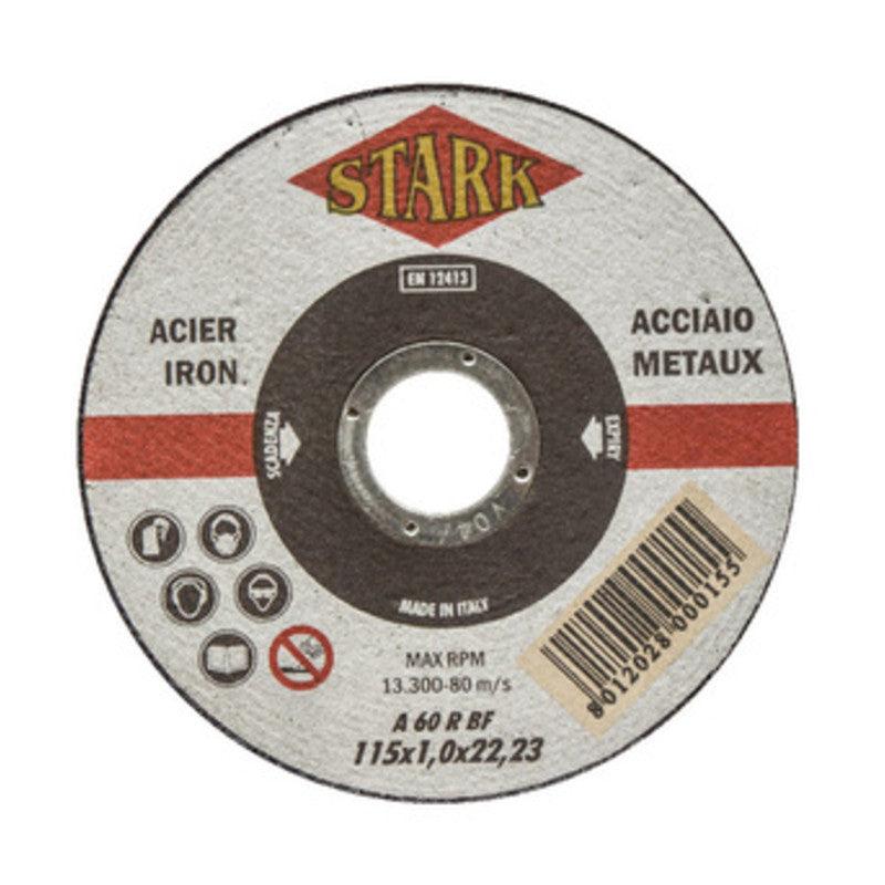 STARK DISCO P/FERRO D 115X1,0 MM- IMA- 50,0 pz
