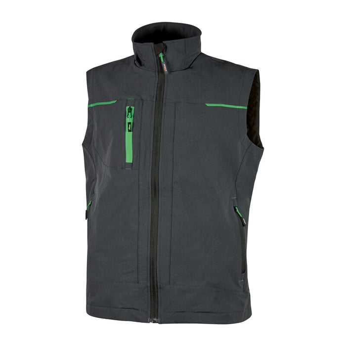 U-POWER GILET SATURN GRIGIO/VERDE TG. XL- 1,0 pz