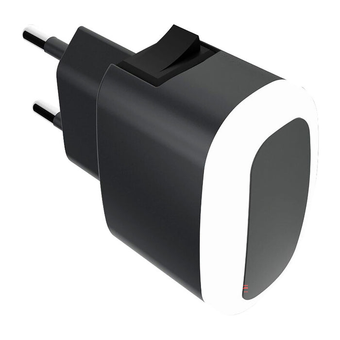 LUCE NOTTURNA LED C/INTERRUTTORE IL29 NERO- 1,0 pz