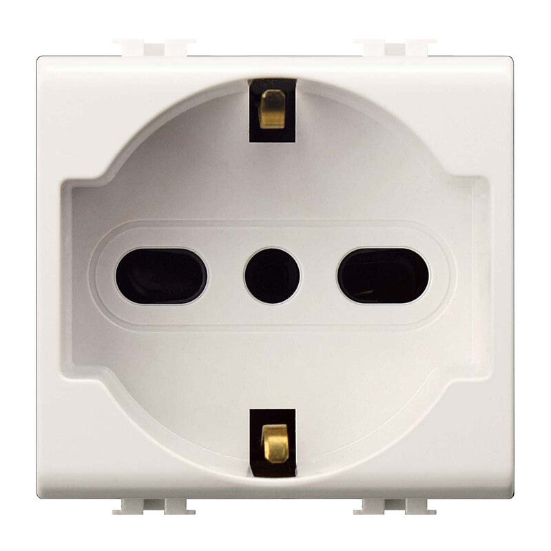 EASY SE8040 PRESA SCHUKO BIPASSO 2P+T- 6,0 pz