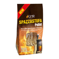 PULITORE SPAZZASTUFA PELLET 1,5  KG- 12,0 pz