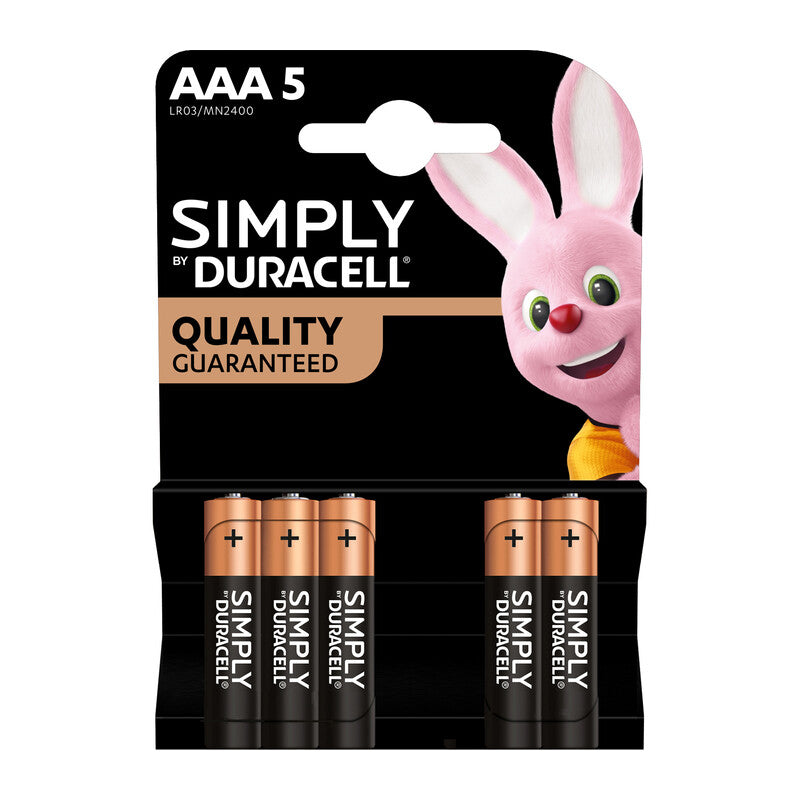 DURACELL SIMPLY ALCALINA MINISTILO 5 PZ- 10,0 blister