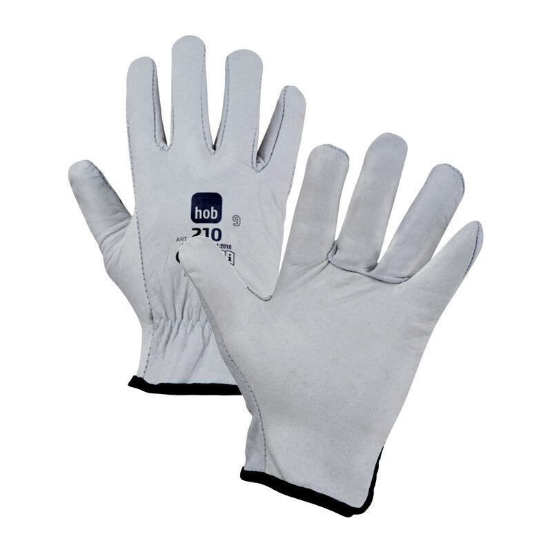 GUANTI HOB BOVINO TUTTO FIORE BIANCO TG.  8- 12,0 paia