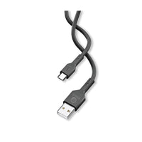 CAVO USB FLESSIBILE MICRO USB 1,0 M NERO- 1,0 pz