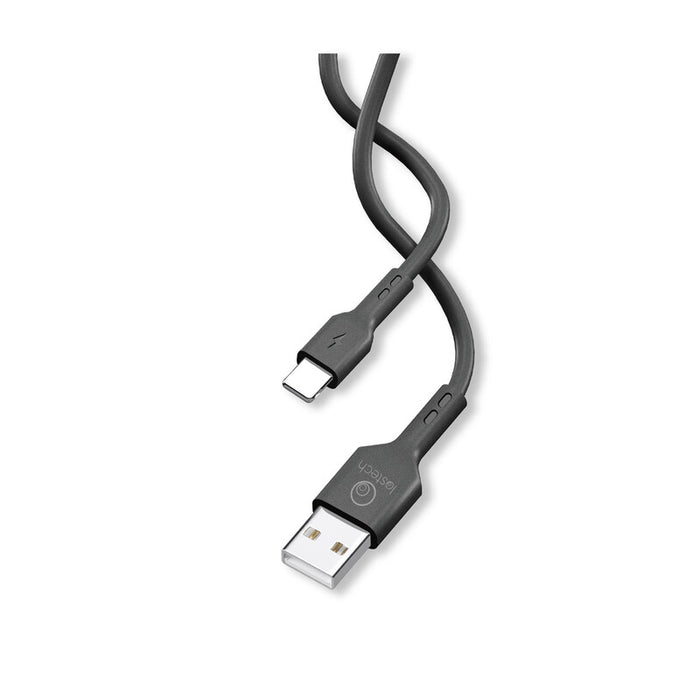 CAVO USB FLESSIBILE LIGHTNING 3,0 M NERO- 1,0 pz