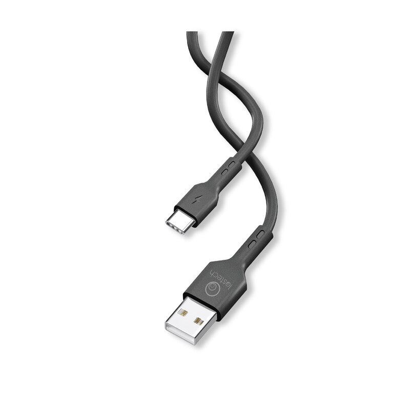 CAVO USB FLESSIBILE TYPE C 3,0 M NERO- 1,0 pz