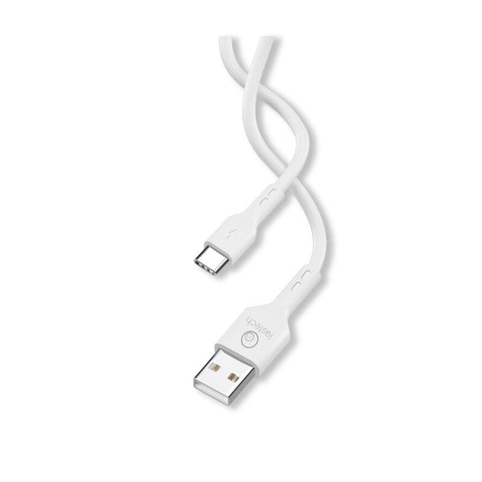 CAVO USB FLESSIBILE TYPE C 3,0 M BIANCO- 1,0 pz