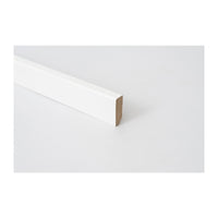 BATTISCOPA  40X14 MM MDF 240 CM BIANCO- 10,0 pz