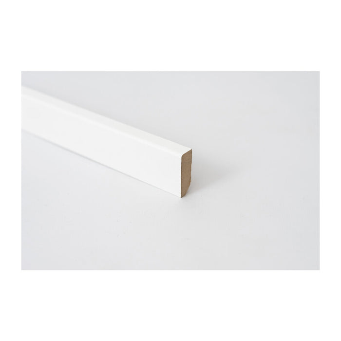 BATTISCOPA  40X14 MM MDF 240 CM BIANCO- 10,0 pz