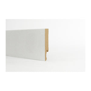 BATTISCOPA 100X14 MM MDF 240 CM BIANCO- 5,0 pz