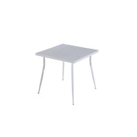 TAVOLO CARMEN CM 80X80X75H BIANCO- 1,0 pz