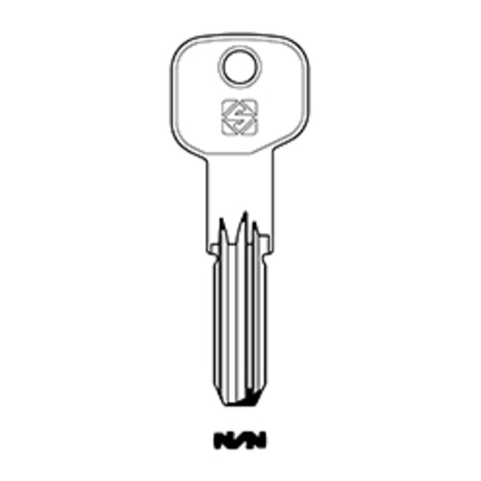 CHIAVI SILCA PUNZONATE FF28 OLC- 5,0 pz