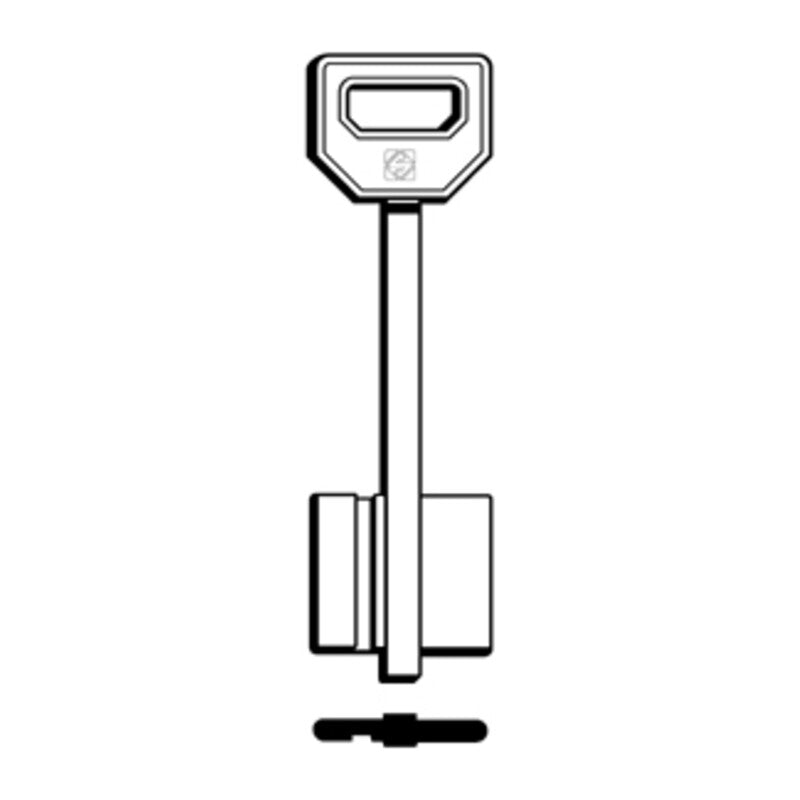 CHIAVI SILCA D.MAPPA FQM OLC- 5,0 pz