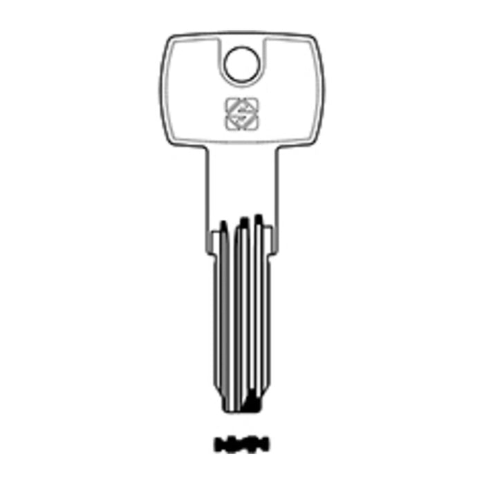 CHIAVI SILCA PUNZONATE IBF4 OLC- 5,0 pz