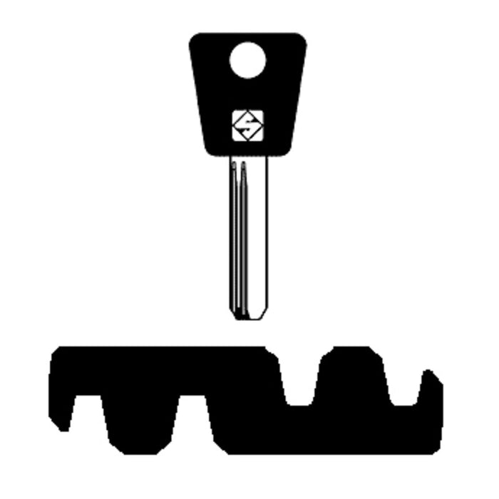 CHIAVI SILCA PUNZONATE MTK13RAP OLC (77)- 5,0 pz