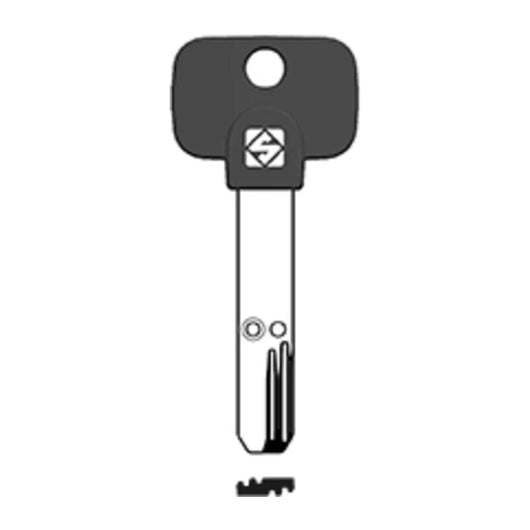 CHIAVI SILCA PUNZONATE MTK19P SNI (225)- 5,0 pz