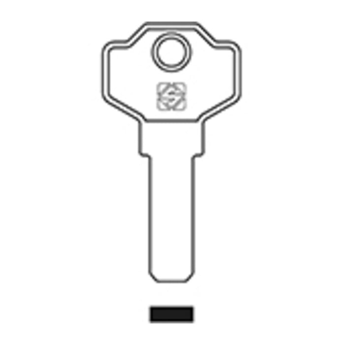 CHIAVI SILCA PUNZONATE GS18 OLC- 20,0 pz