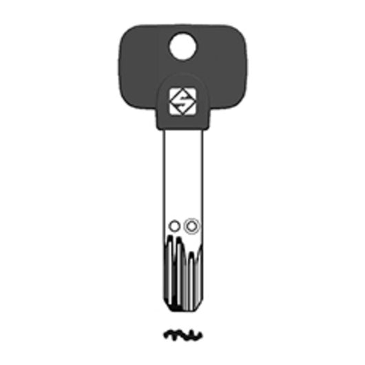 CHIAVI SILCA PUNZONATE MTK21RP SNI- 5,0 pz