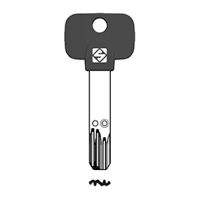 CHIAVI SILCA PUNZONATE MTK21RP SNI- 5,0 pz