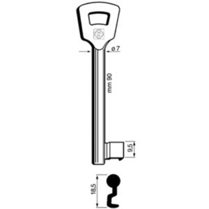 CHIAVI SILCA PATENT 1NFHL ZAMA- 5,0 pz