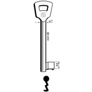 CHIAVI SILCA PATENT 8NFHL ZAMA- 5,0 pz