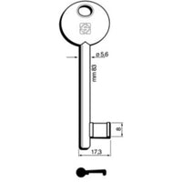 CHIAVI SILCA PATENT BONAITI DISPARI 6P3S BZ- 5,0 pz