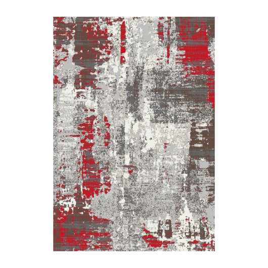 TAPPETO DECORA ROSSO DIS.001 110X170 CM- 1,0 pz