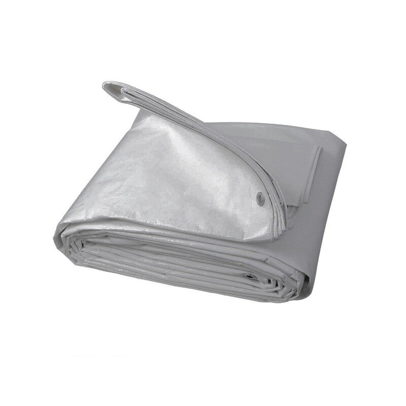 C TELO OCCHIELLATO PE 5 X 6M 200GR USO ALIM.GRIGIO- 1,0 pz