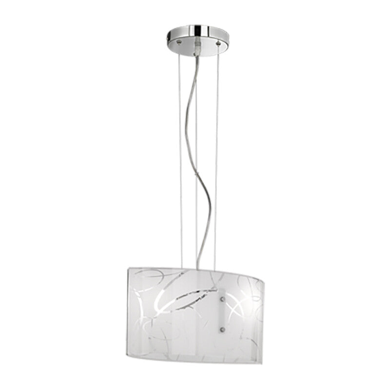 LAMPADA SOSP SPIRELLI DECORO CERCHI E27 40 CM- 1,0 pz