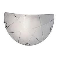 APPLIQUE SANDRINA GRANIGLIA RIGHE TRASP. 30X15 CM- 1,0 pz