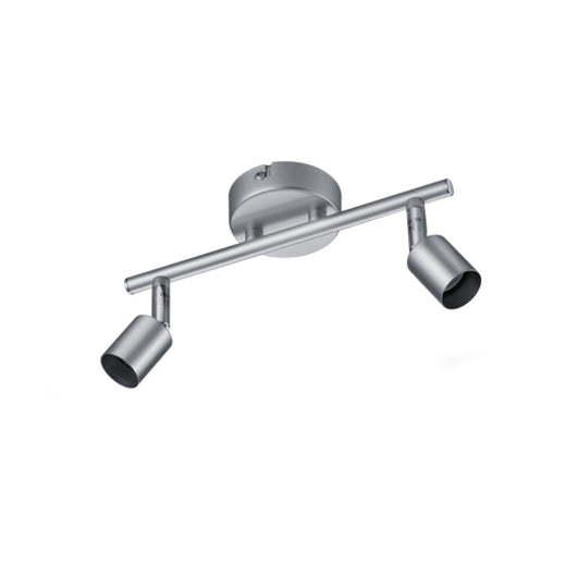 BARRA 2 FARETTI PARIS GU10 ALLUMINIO- 1,0 pz