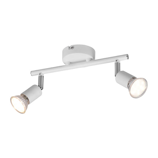 BARRA 2 FARETTI PARIS GU10 BIANCO- 1,0 pz