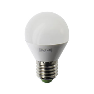 BEGHELLI LED SFERA E27  5W 56826 CALDA 3000K PLAST- 10,0 pz