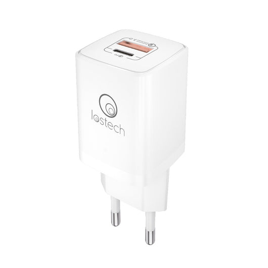 CARICATORE C/PRESA USB-A E USB-C 20W LS-NC08- 1,0 pz