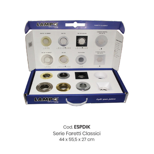 ESPOSITORE VALIGIA FARETTI DA INCASSO- 1,0 pz