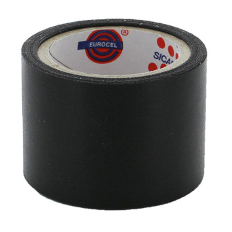 NASTRO TELATO ADESIVO 38 MM X 2,7 M NERO- BOSTON ITALIA- 12,0 pz